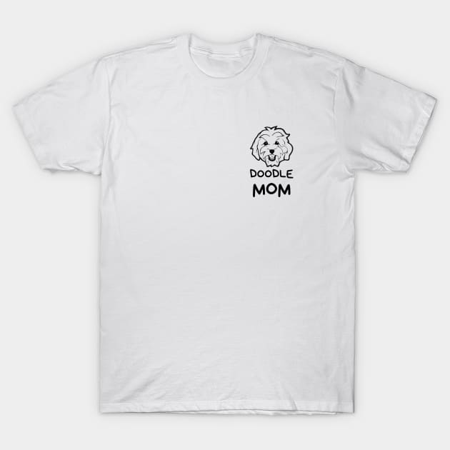 Doodle Mom T-Shirt by Mplanet